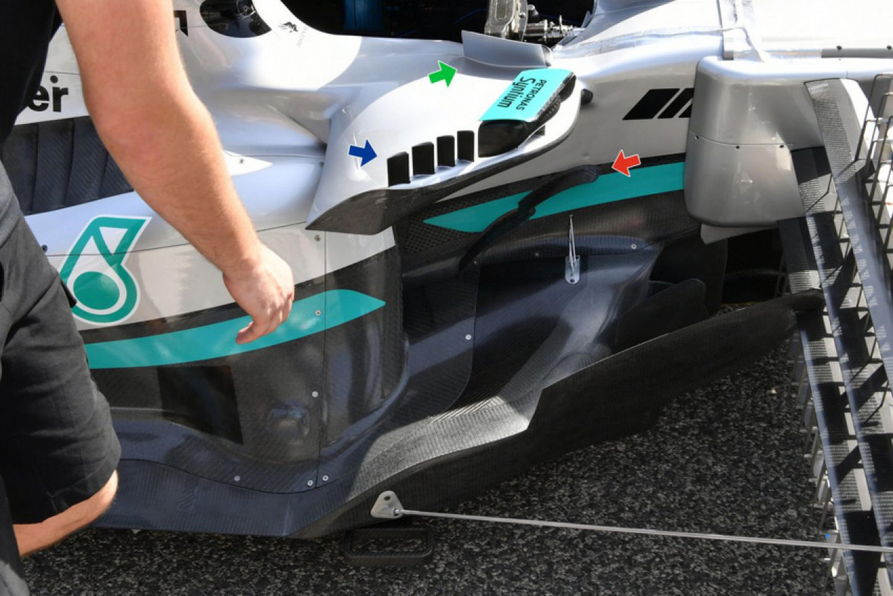 autos, cars, mercedes-benz, mercedes, what the f1 regulations says about mercedes’ sidepod solution