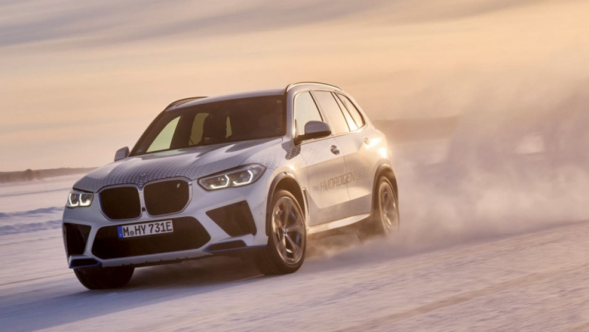 autos, bmw, cars, electric cars, munich motor show, suvs, new bmw ix5 hydrogen in final cold weather testing on fuel cell powertrain