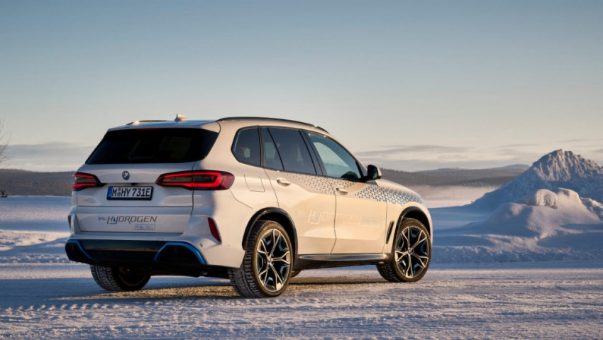 autos, bmw, cars, electric cars, munich motor show, suvs, new bmw ix5 hydrogen in final cold weather testing on fuel cell powertrain