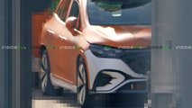 autos, cars, evs, mercedes-benz, mercedes, spies snap mercedes eqe electric suv with no camouflage