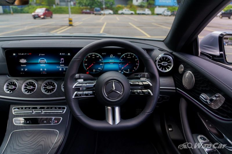 autos, cars, mercedes-benz, mercedes, mercedes e300, review: c123 mercedes e300 coupe facelift – hey mercedes, what happened to ride comfort?