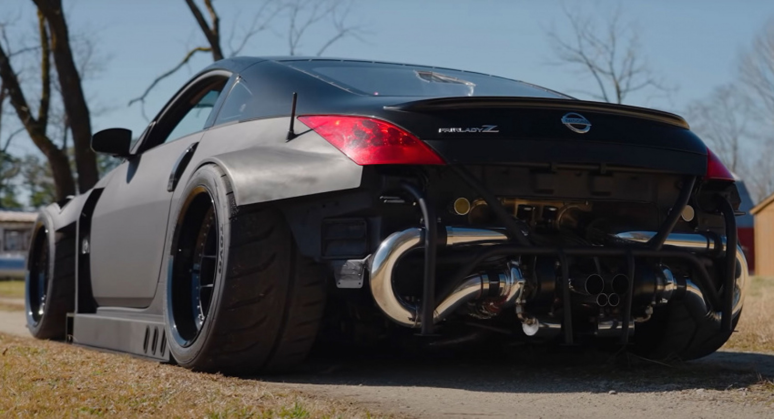 autos, cars, news, nissan, nissan 350z, nissan videos, tuning, video, we bet you’ve never seen a twin-turbo nissan 350z like this