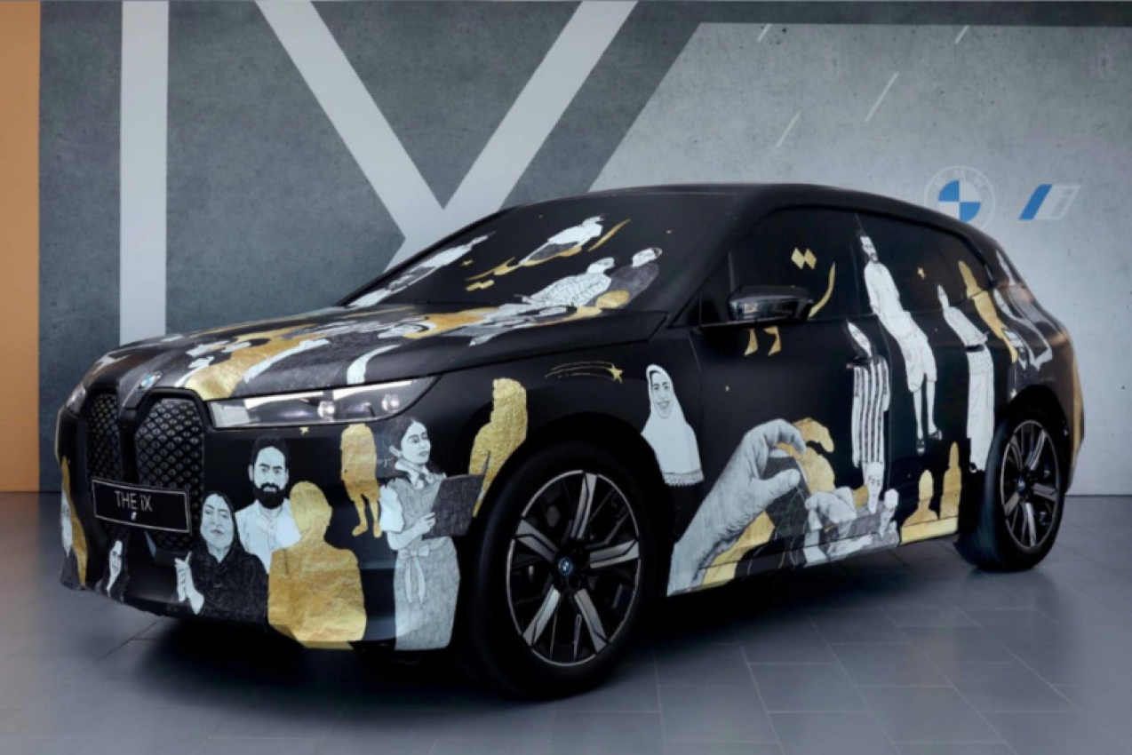 autos, bmw, cars, one-off bmw ix electric suv to be showcased at india art fair - details here