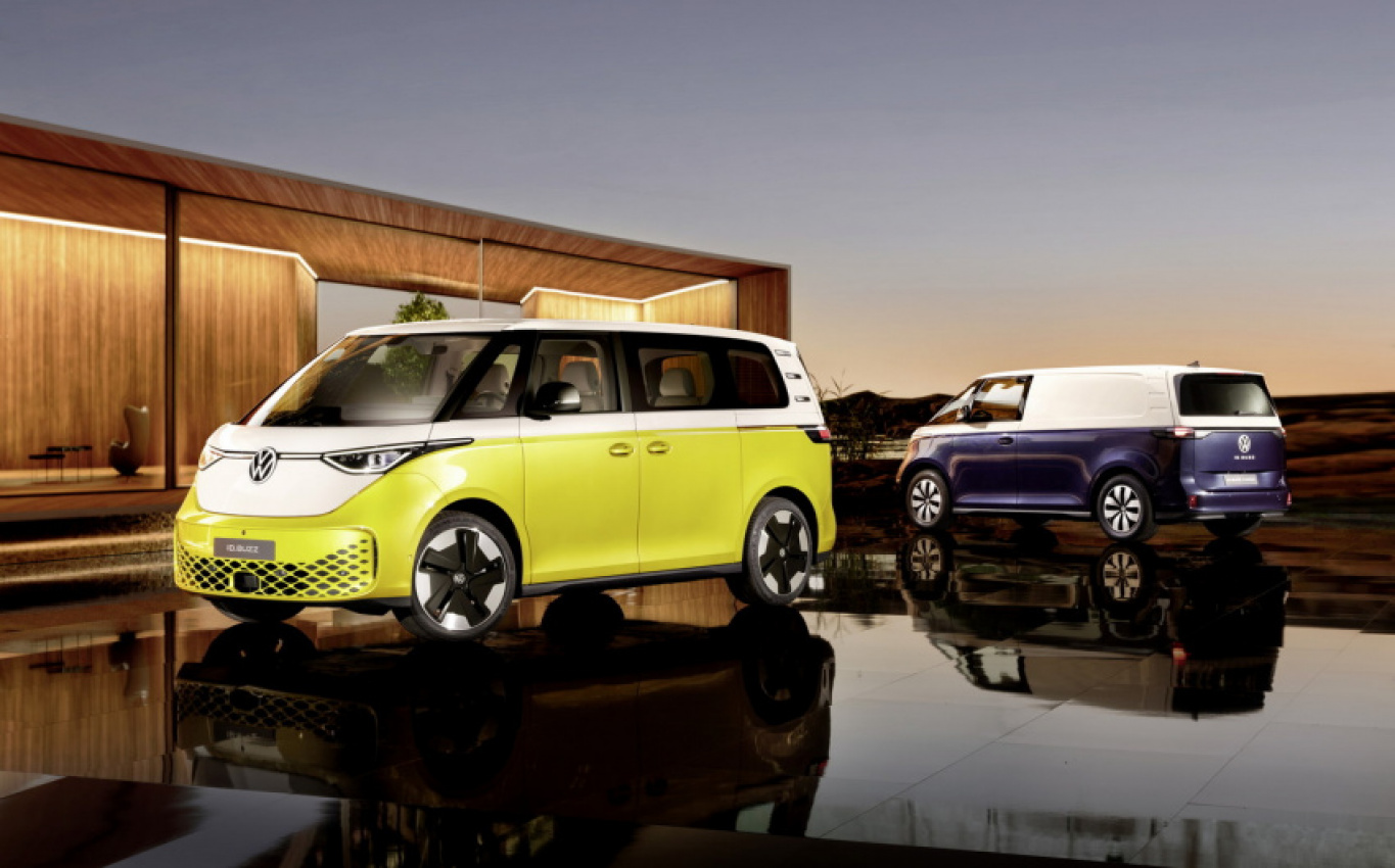 autos, cars, new cars, volkswagen, cargo, electric cars, id.buzz, mpvs, people carriers, retro electric people carrier volkswagen id.buzz revealed in full
