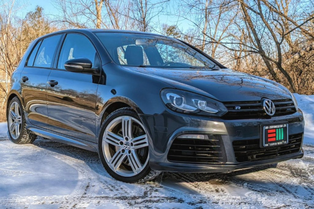 android, autos, cars, volkswagen, auction, golf, hot hatch, used cars, android, cars & bids bargain of the week: 2013 mk6 volkswagen golf r