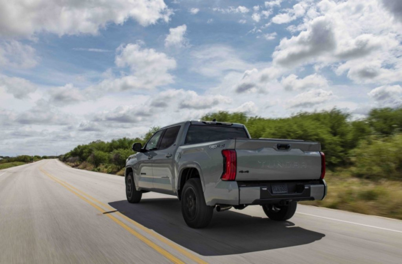 autos, cars, car safety, toyota, tundra, only 1 full-size pickup truck includes adaptive cruise control on every trim