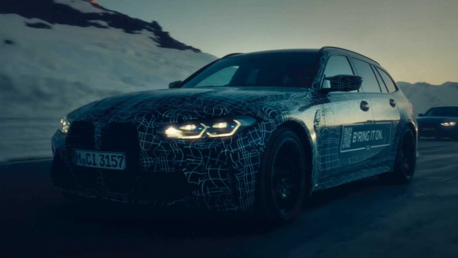 autos, bmw, cars, bmw m3, bmw m3 touring wagon teased again ahead of an alleged summer debut