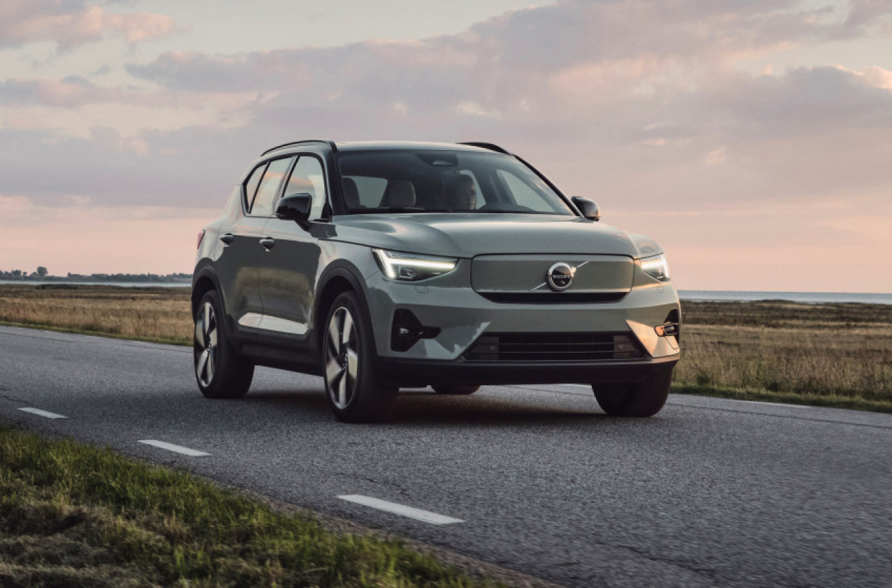 autos, cars, volvo, electric cars, volvo news, volvo refreshes evs: xc40 recharge styling, single-motor c40 recharge for europe