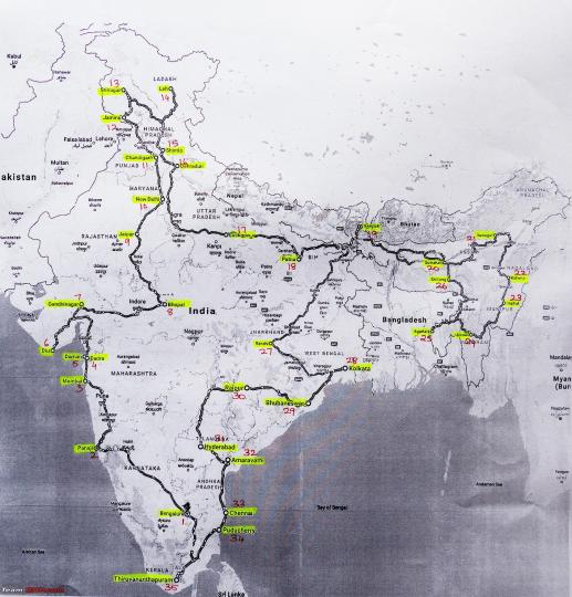 autos, cars, indian, member content, pan-india, road trip, skoda fabia, route query: planning a 15000km road trip across india in a skoda fabia