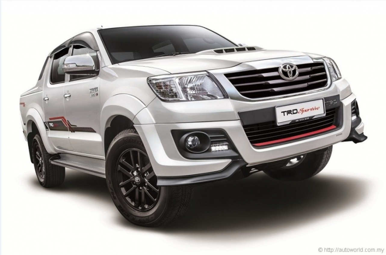 autos, cars, new car launches, toyota, hilux, toyota hilux, trd sportivo, toyota hilux receives mild updates for 2015