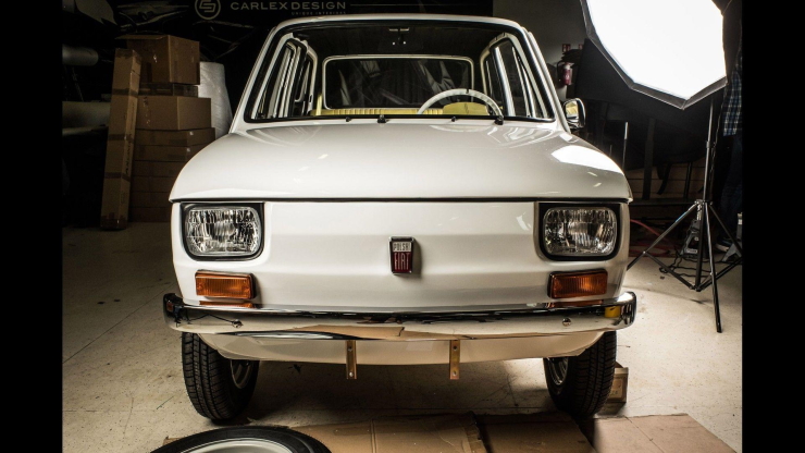 autos, cars, fiat, tom hanks sells his custom fiat 126p in an auction