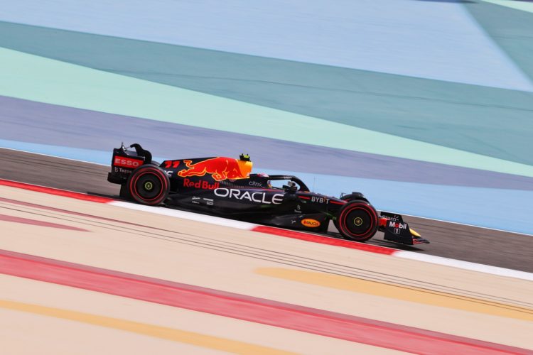 autos, formula 1, motorsport, bahrain, f1testing, perez, perez sets bahrain test pace in upgraded red bull