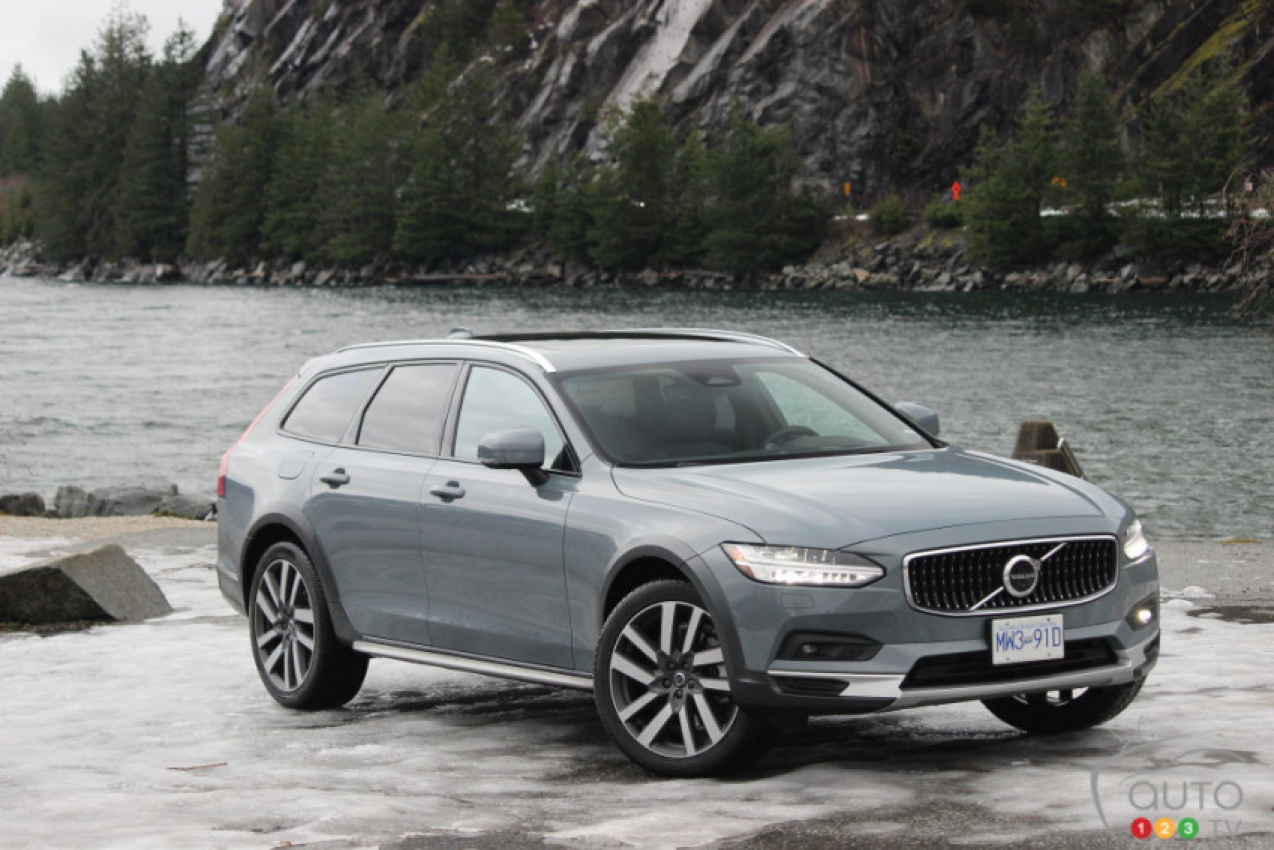 autos, cars, reviews, volvo, android, vnex, volvo v90, android, 2022 volvo v90 cross country review: a lovely high-riding wagon