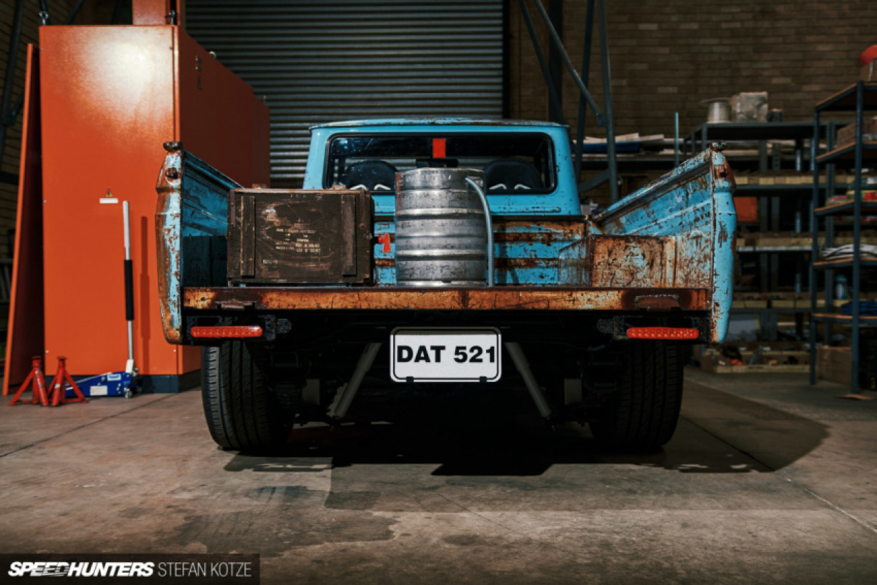 autos, car features, cars, bakkie, build, datsun, datsun 521, pick-up, pickup, project, south african, sr20, sr20det, truck, breathing sr20 turbo life into a half-century-old bakkie