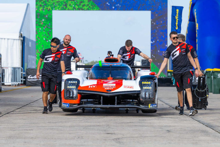 autos, motorsport, wec, sebring, toyota, wecprologue, first sebring prologue session rained out, lopez quickest