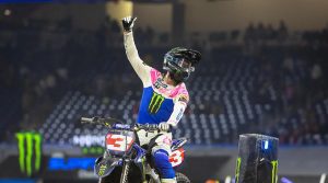all motorcycles, autos, cars, it’s three straight for eli tomac