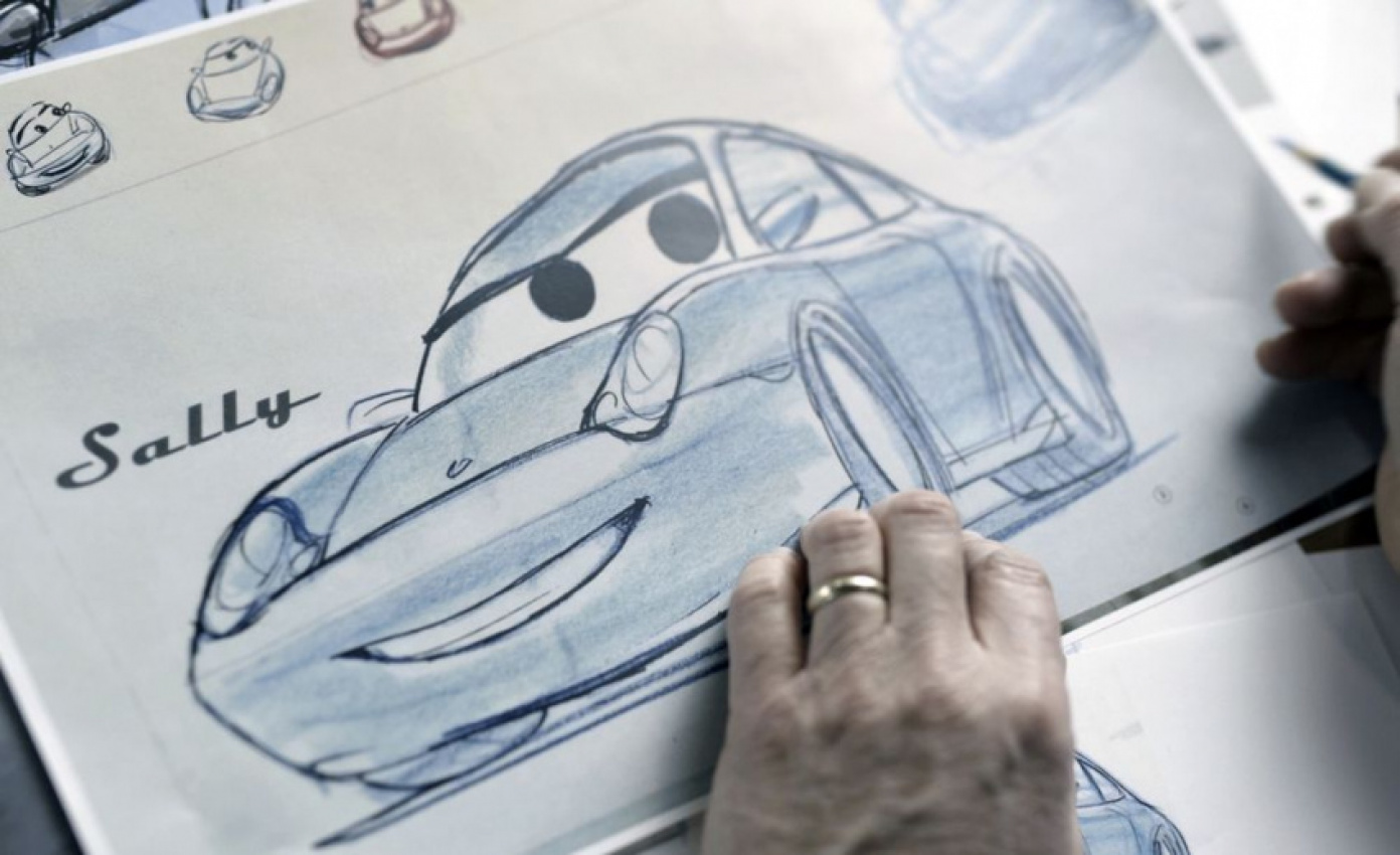autos, cars, news, porsche, porsche, pixar are building a real-life sally carrera from 'cars'