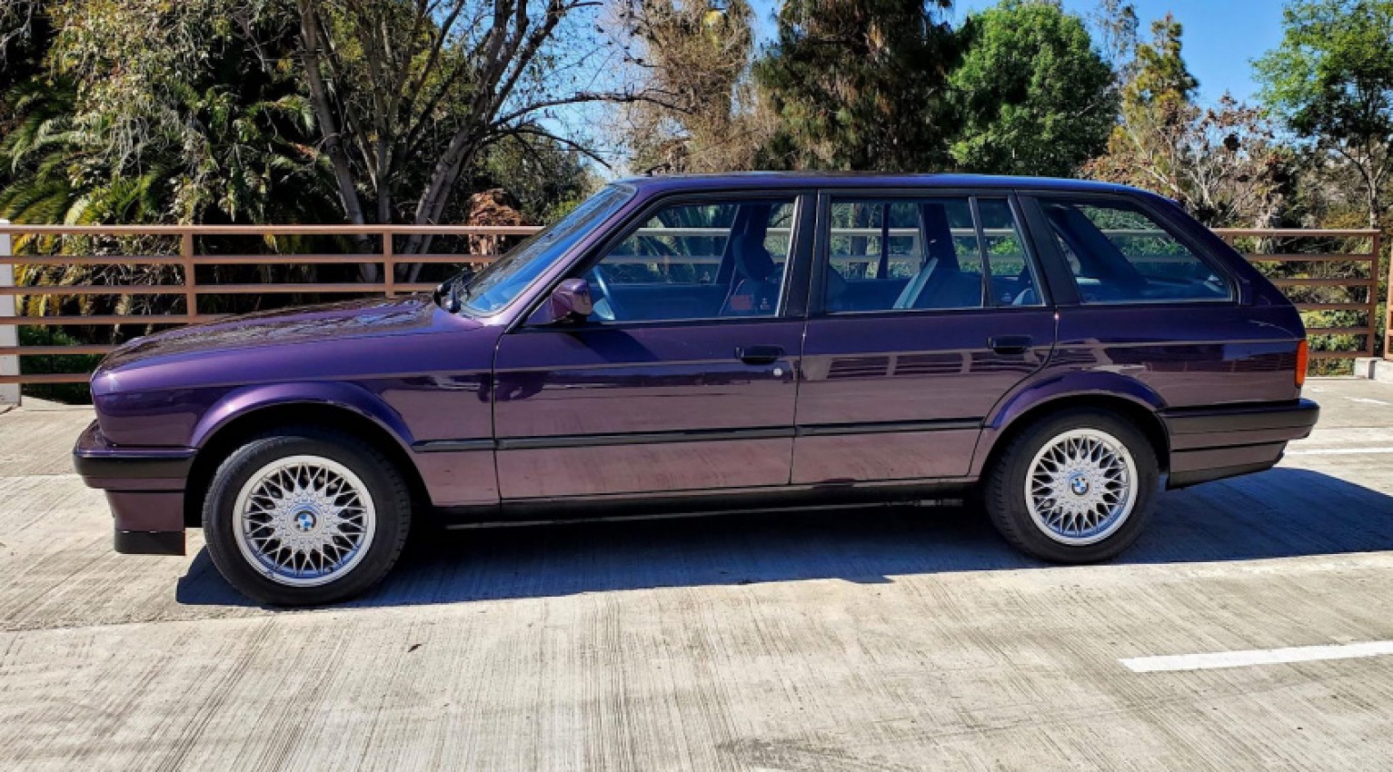 autos, bmw, cars, news, auction, bmw 3 series, classics, used cars, buy this violet 1993 bmw 316i touring 5-speed before my editor does