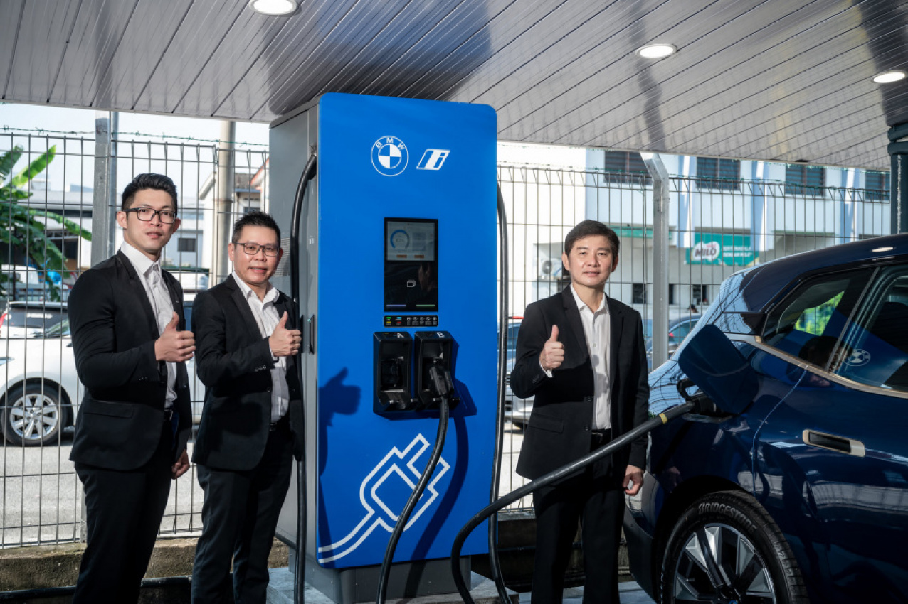 autos, bmw, cars, electric vehicle, cars, bmw tian siang premium auto butterworth and ipoh outlets now offer 120 kw ccs dc fast chargers