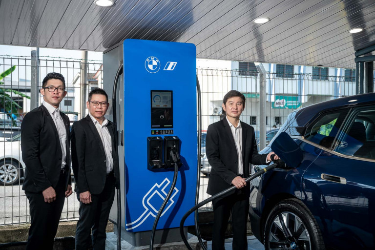 autos, bmw, cars, news, bmw adds new dc fast chargers in penang and ipoh – 120 kw, open for public use
