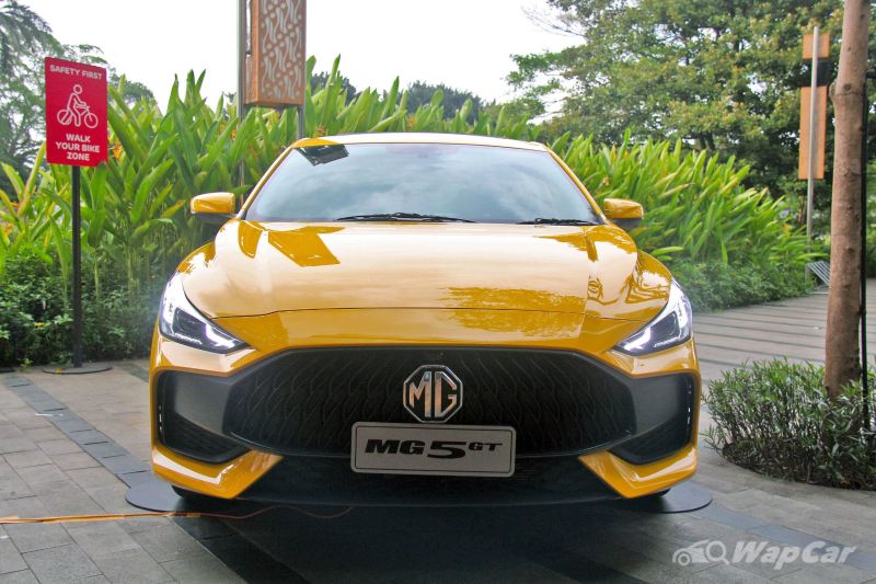 autos, cars, mg, android, android, 2022 mg5 gt previewed in indonesia, will square off city and vios