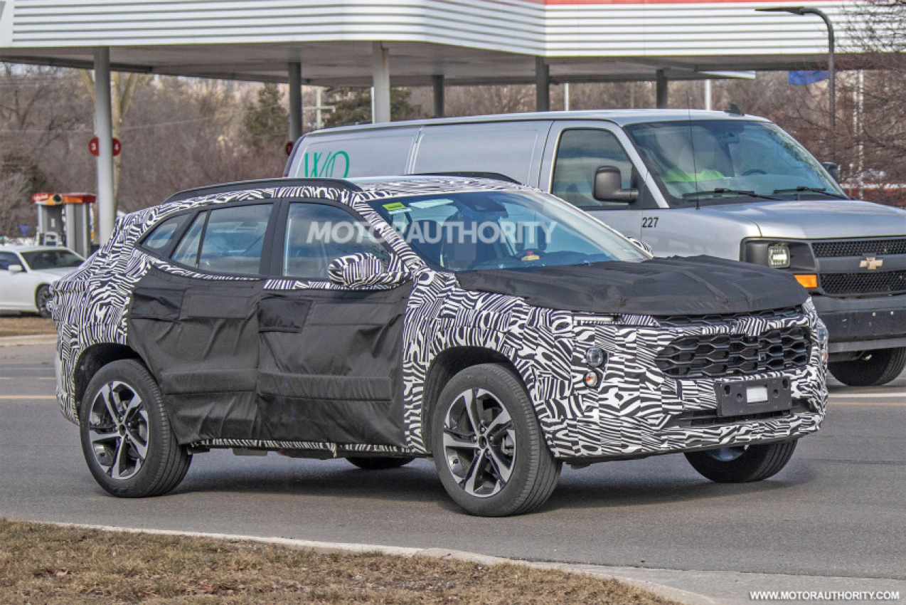 autos, cars, chevrolet, chevrolet news, crossovers, spy shots, 2024 chevrolet coupe-like crossover spy shots: new compact offering coming