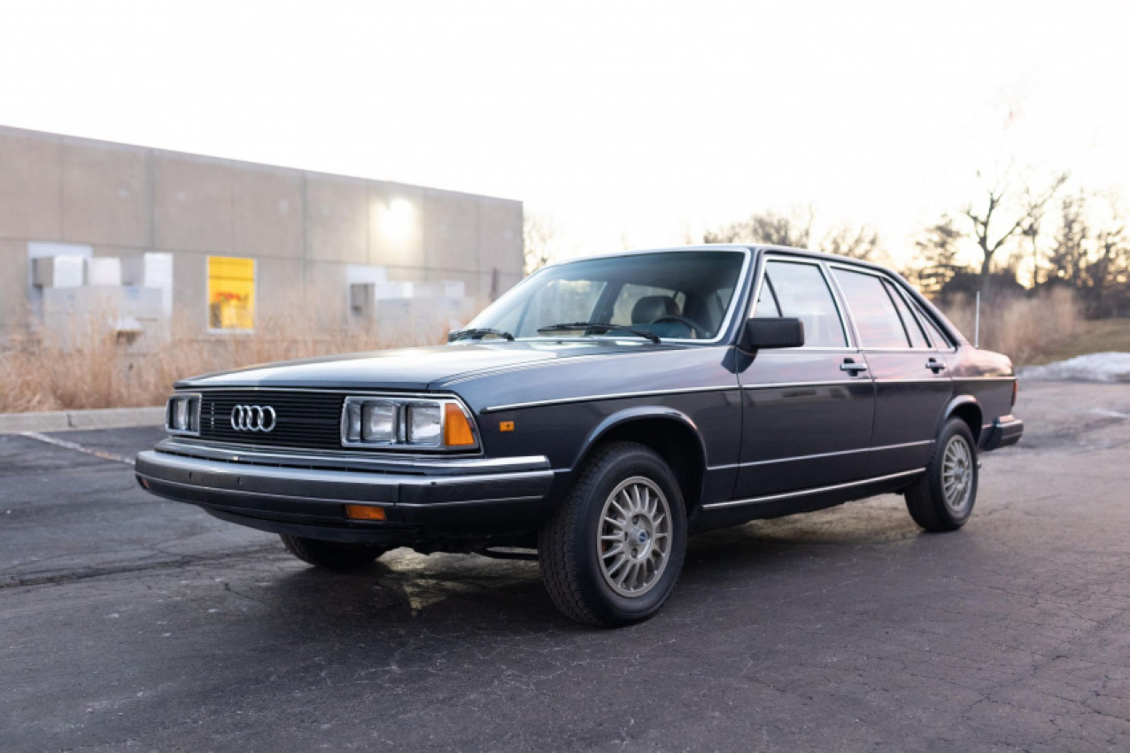 audi, autos, cars, hp, news, auction, classics, galleries, used cars, 1981 audi 5000 s diesel has 51,800 miles and just 67 hp
