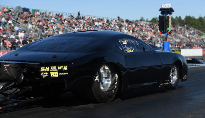 all drag racing, autos, cars, thorne gets first nhra pro mod win