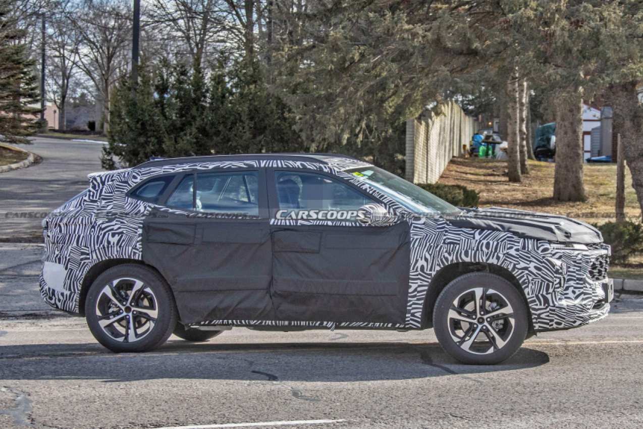 autos, cars, chevrolet, news, chevrolet blazer, chevrolet equinox, chevrolet scoops, chevrolet tracker, chevrolet trailblazer, scoops, chevrolet spied readying what could be their first crossover coupe