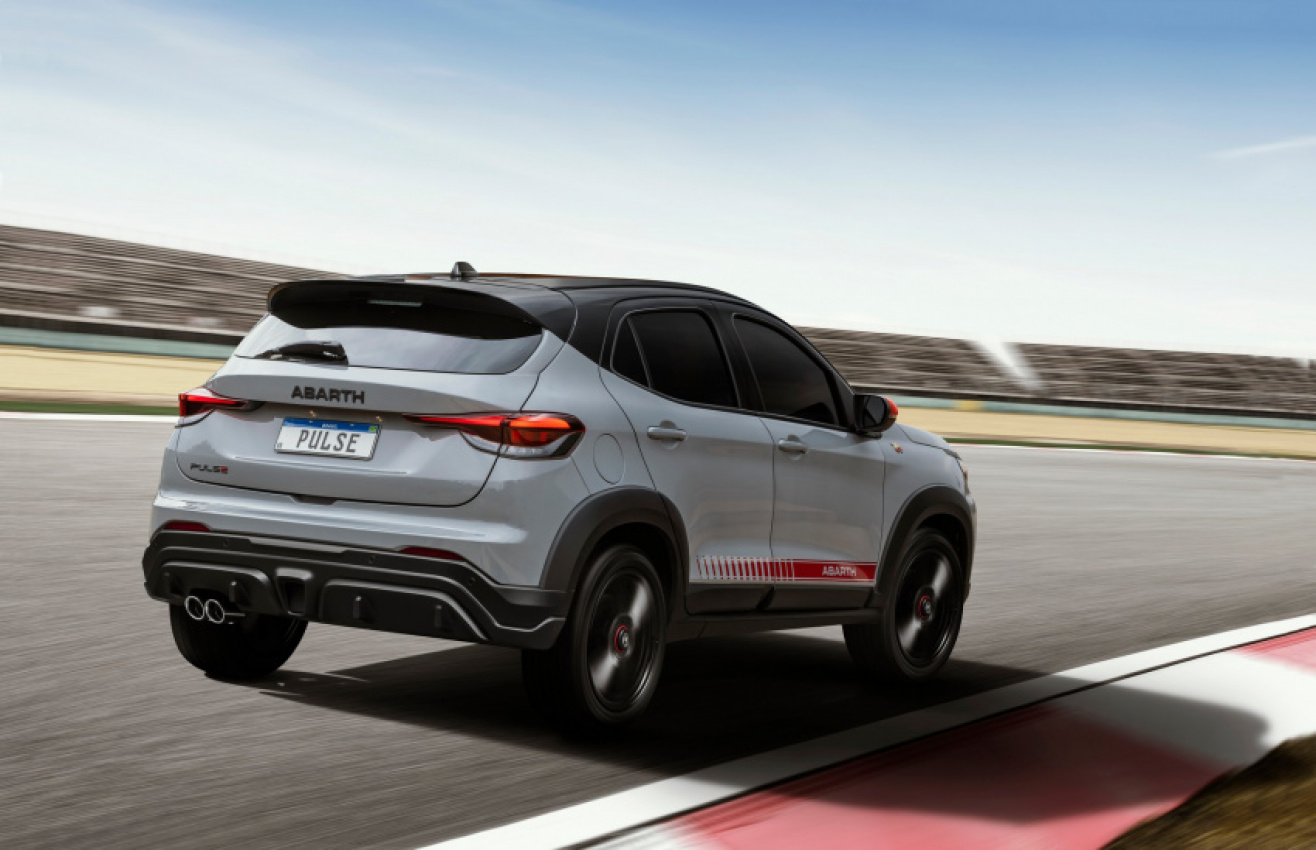 autos, cars, fiat, ford, news, abarth, brazil, fiat pulse, new cars, fiat pulse abarth debuts as an affordable performance crossover for brazil
