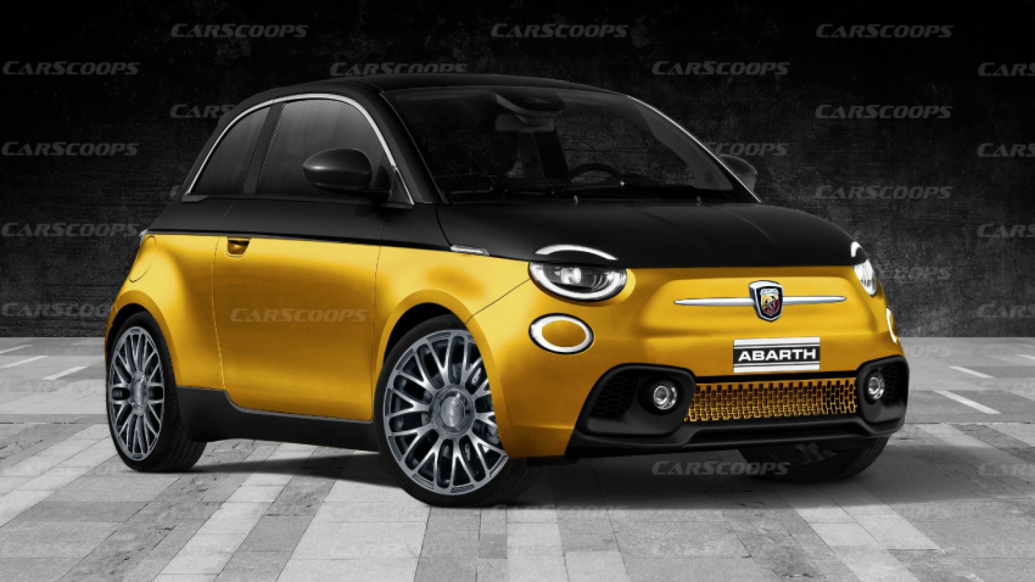 autos, cars, fiat, news, abarth, electric vehicles, fiat 500, hot hatch, renderings, reports, abarth actively working on hot hatch variant of the electric fiat 500