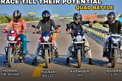 article, autos, cars, ford, a quick 160cc cruiser or the 125cc affordable commuter bikes; which kind of bike is quicker in a drag race?