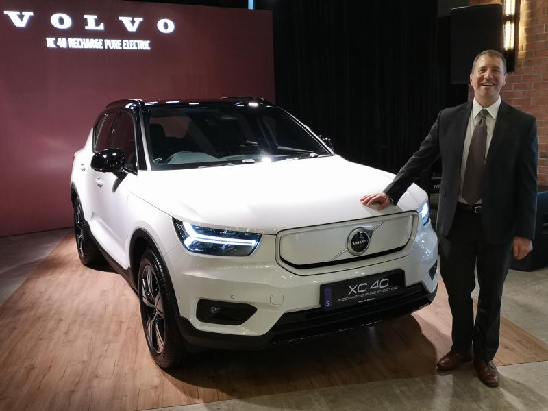 autos, cars, volvo, autos volvo, android, volvo car malaysia launches first locally assembled electric car - the xc40 recharge pure electric