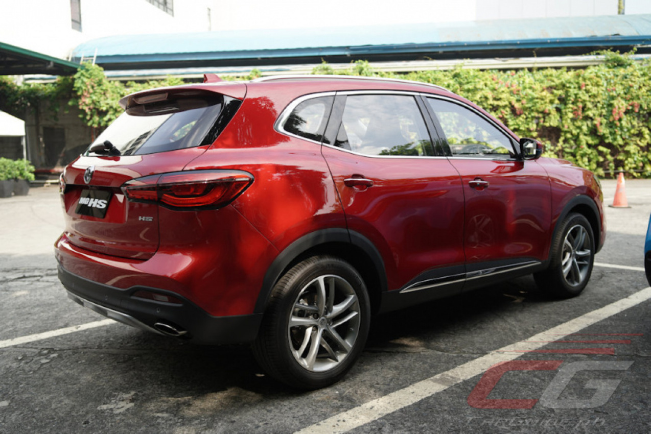 autos, cars, mg, android, car launch, compact suv, mg hs, news, android, mg philippines reveals full specs of 2022 mg hs compact suv