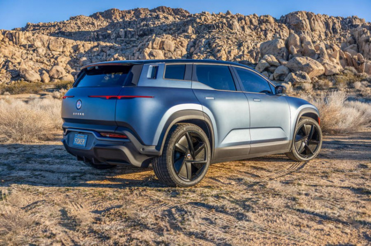 cars, fisker, electric car news and features, industry news, 2023 fisker ocean electric suv revealed: price, specs and release date