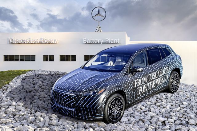 autos, cars, mercedes-benz, news, mercedes, mercedes opens battery factory in alabama for its electric suvs
