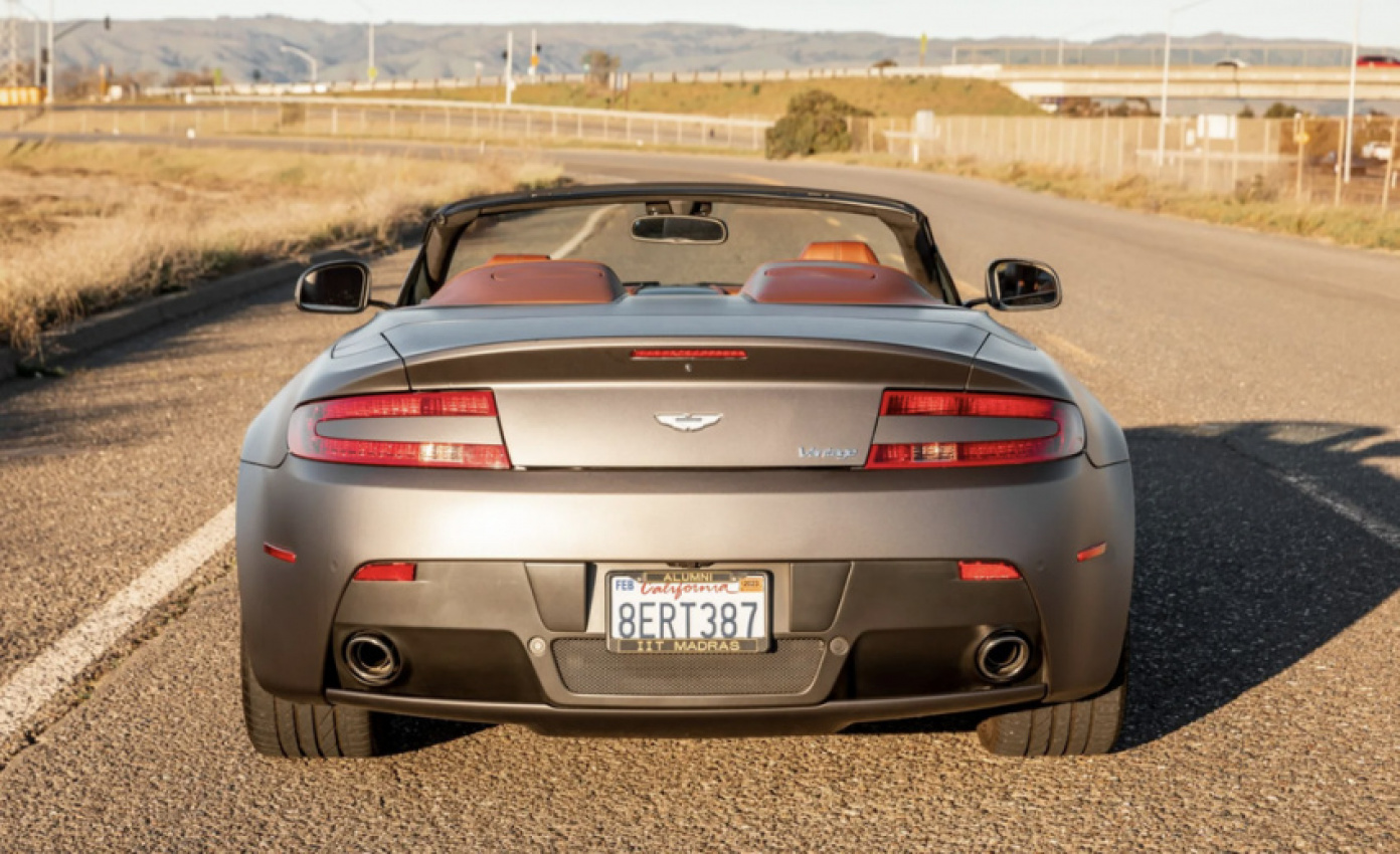 aston martin, autos, cars, news, 2014 aston martin v8 vantage roadster is our bring a trailer auction pick of the day