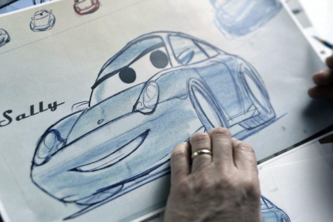 autos, cars, porsche, porsche and pixar to make real-life sally carrera from 'cars'