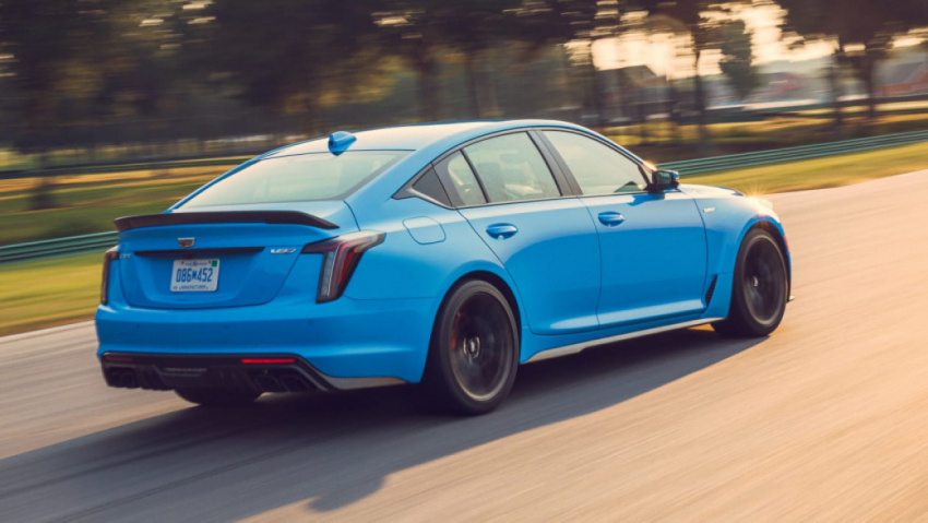 autos, bmw, cadillac, cars, reviews, saloons, cadillac ct5-v blackwing 2022 review – detroit takes on the bmw m5 competition