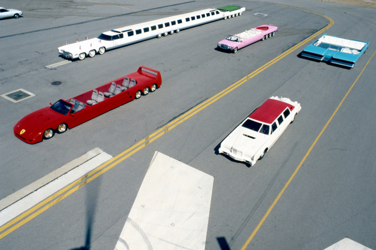 autos, cars, classic, limousine, luxury, double-wide limousine is a 1980s living room on wheels