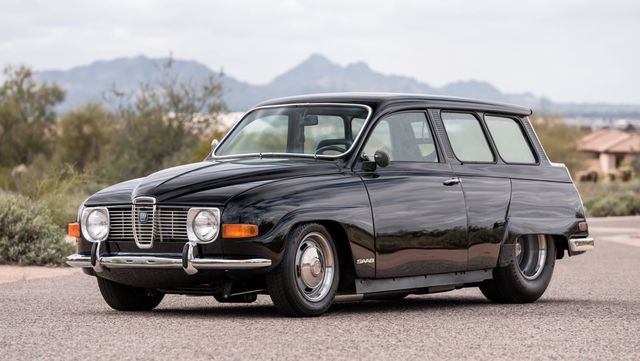 autos, cars, news, saab, v-8-powered 1971 saab 95 is our bring a trailer auction pick of the day