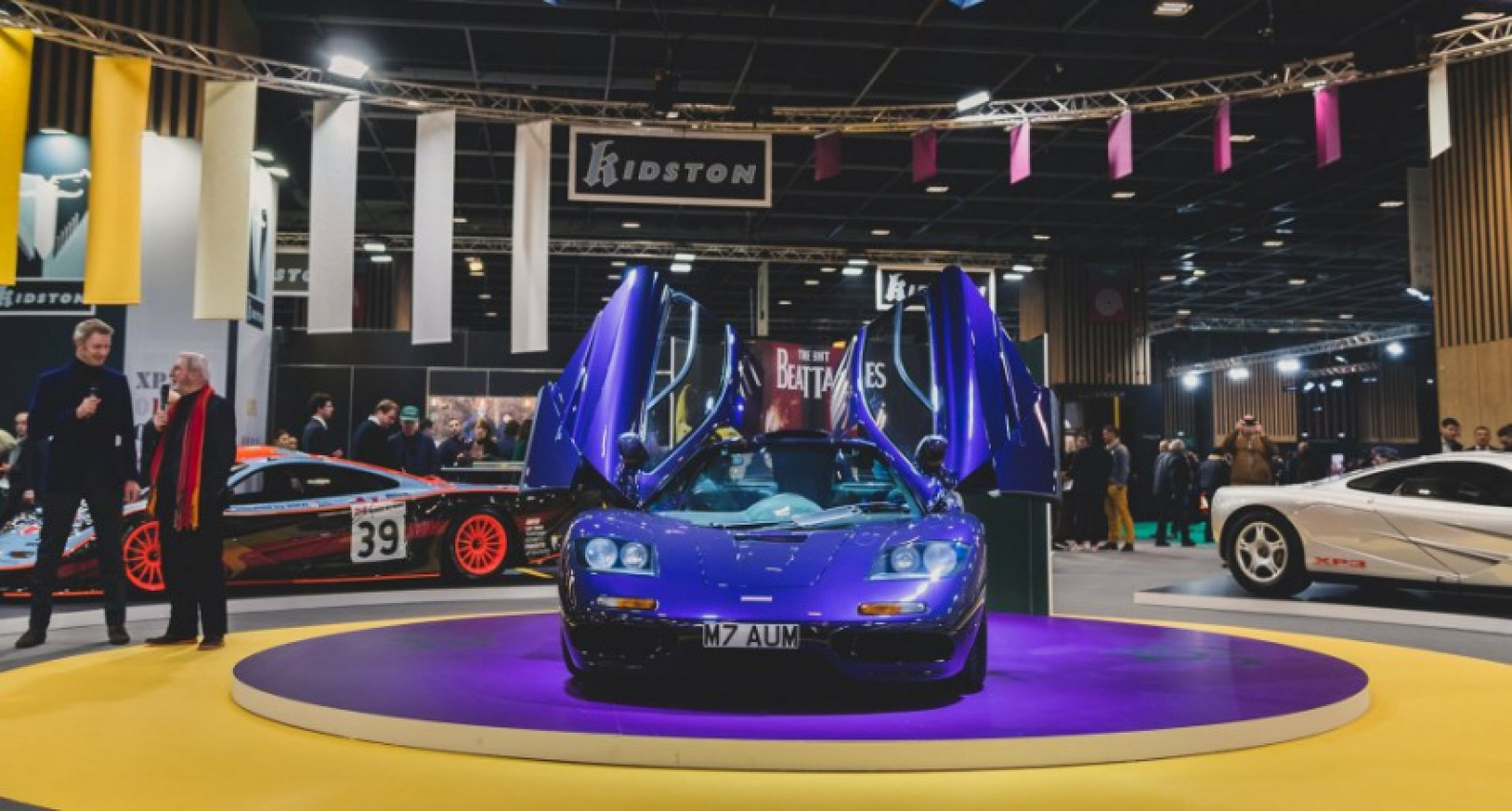 autos, cars, mclaren, kidston stuns paris with an exhibition of seven magnificent mclaren f1s