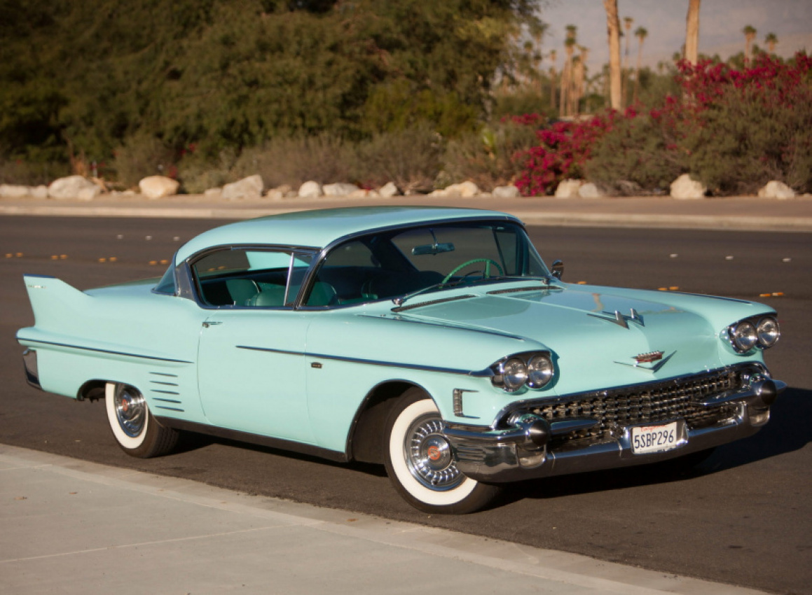 autos, cadillac, cars, classic cars, 1958 cadillac sixty-two coupe de ville, cadillac deville, 1958 cadillac sixty-two coupe de ville