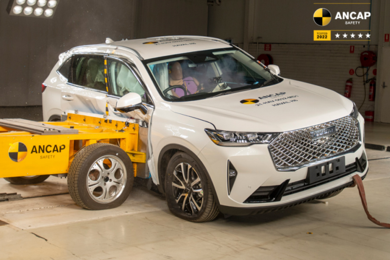 autos, cars, haval, 2022 haval h6 earns five-star ancap safety rating