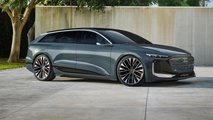 audi, autos, cars, evs, audi a6, audi a6 avant e-tron concept previews electrifying production wagon