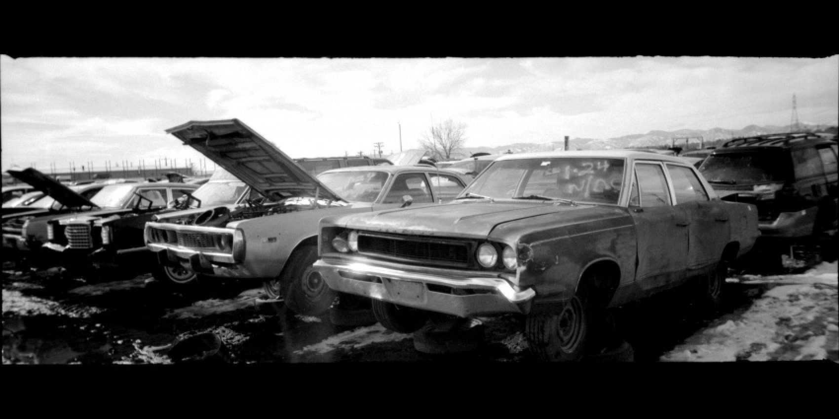 autos, car life, cars, classic cars, ram, 1980s ansco pix panorama camera documents colorado junkyards