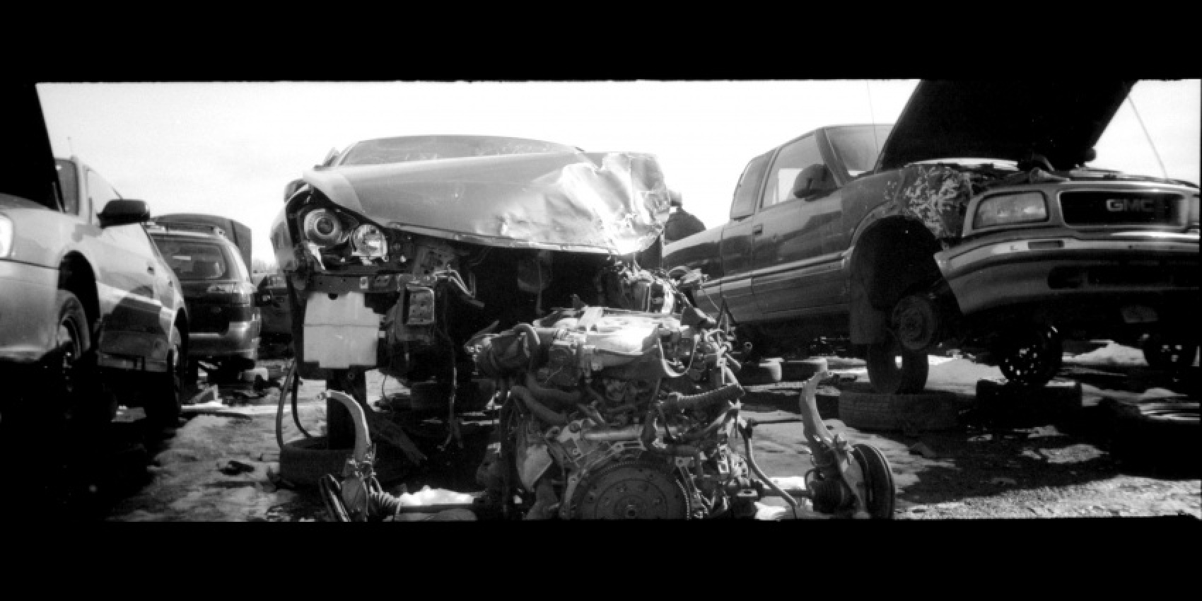 autos, car life, cars, classic cars, ram, 1980s ansco pix panorama camera documents colorado junkyards