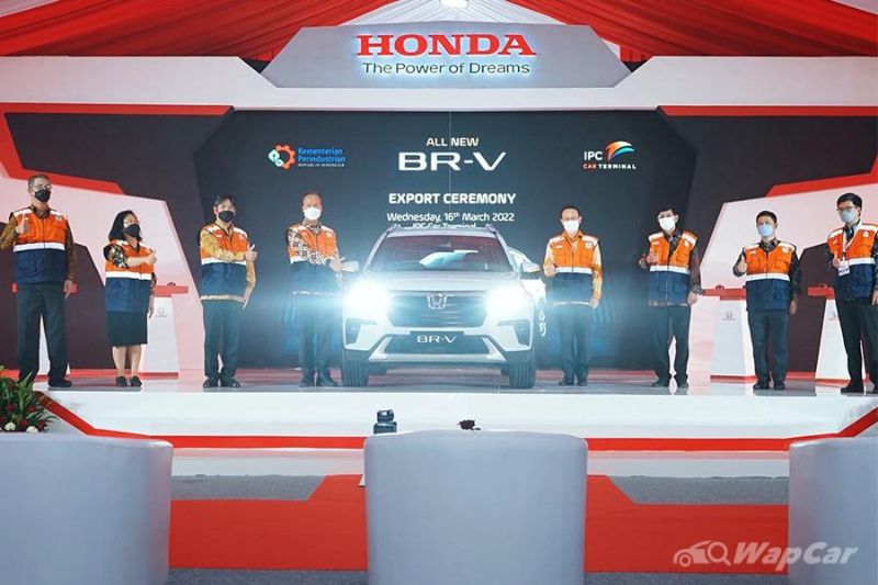 autos, cars, honda, honda br-v, from indonesia to the americas: all-new 2022 honda br-v begin exports to the caribbean