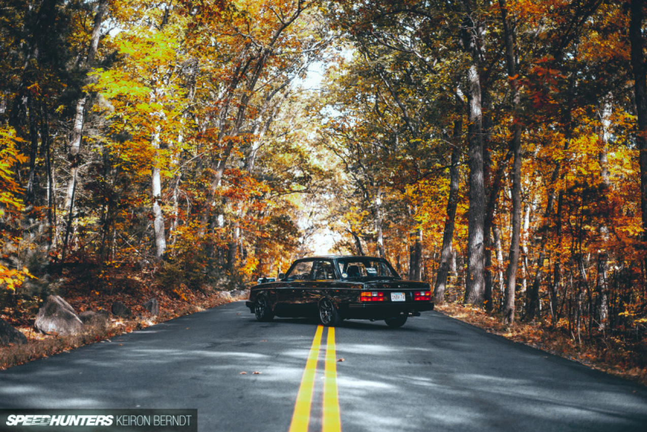 audi, autos, car features, cars, volvo, massachusetts, usa, volvo 244, galloping moose: an audi-powered volvo 242