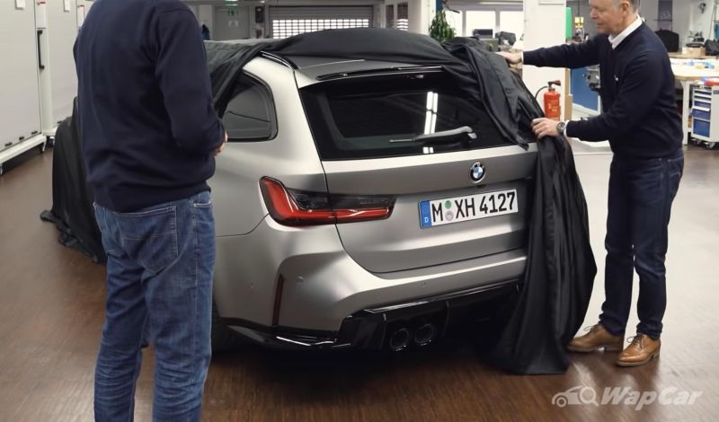 autos, bmw, cars, bmw m3, bmw m teases g81 bmw m3 touring! power wagon that never happened is finally coming to life